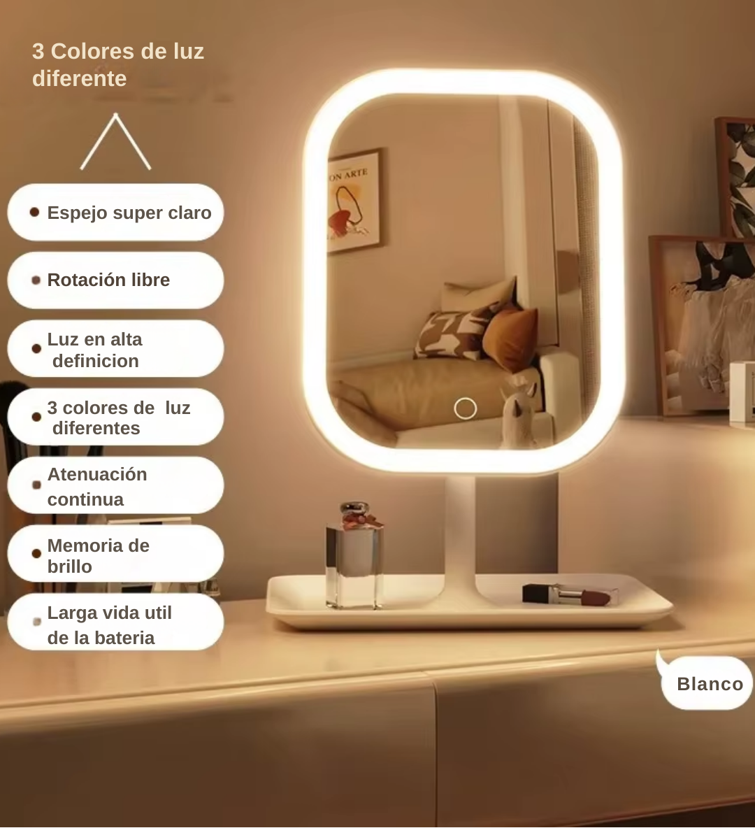 Estación de maquillaje